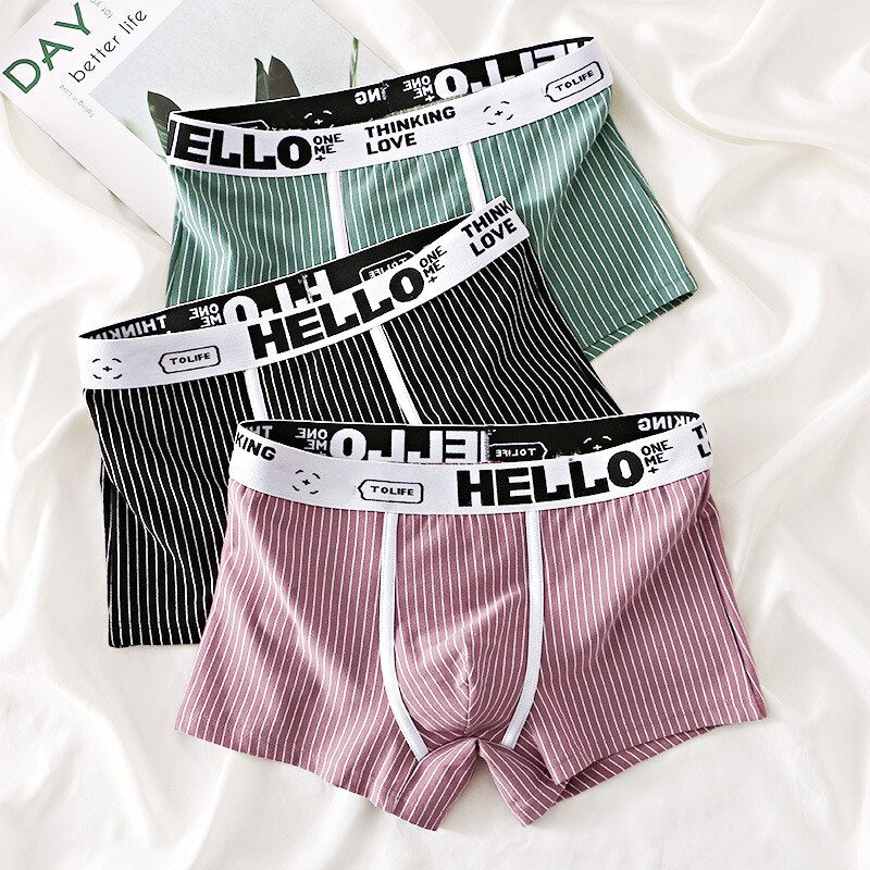 3-Pack - HelloBloke Striped