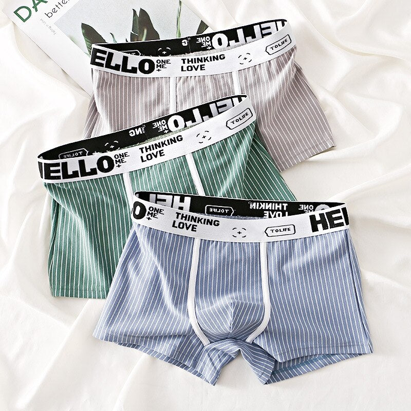 3-Pack - HelloBloke Striped