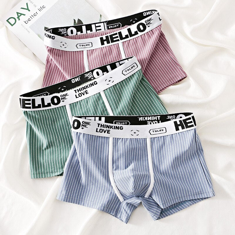 3-Pack - HelloBloke Striped