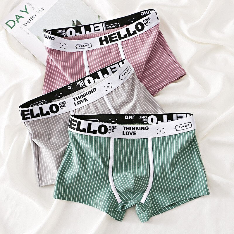 3-Pack - HelloBloke Striped