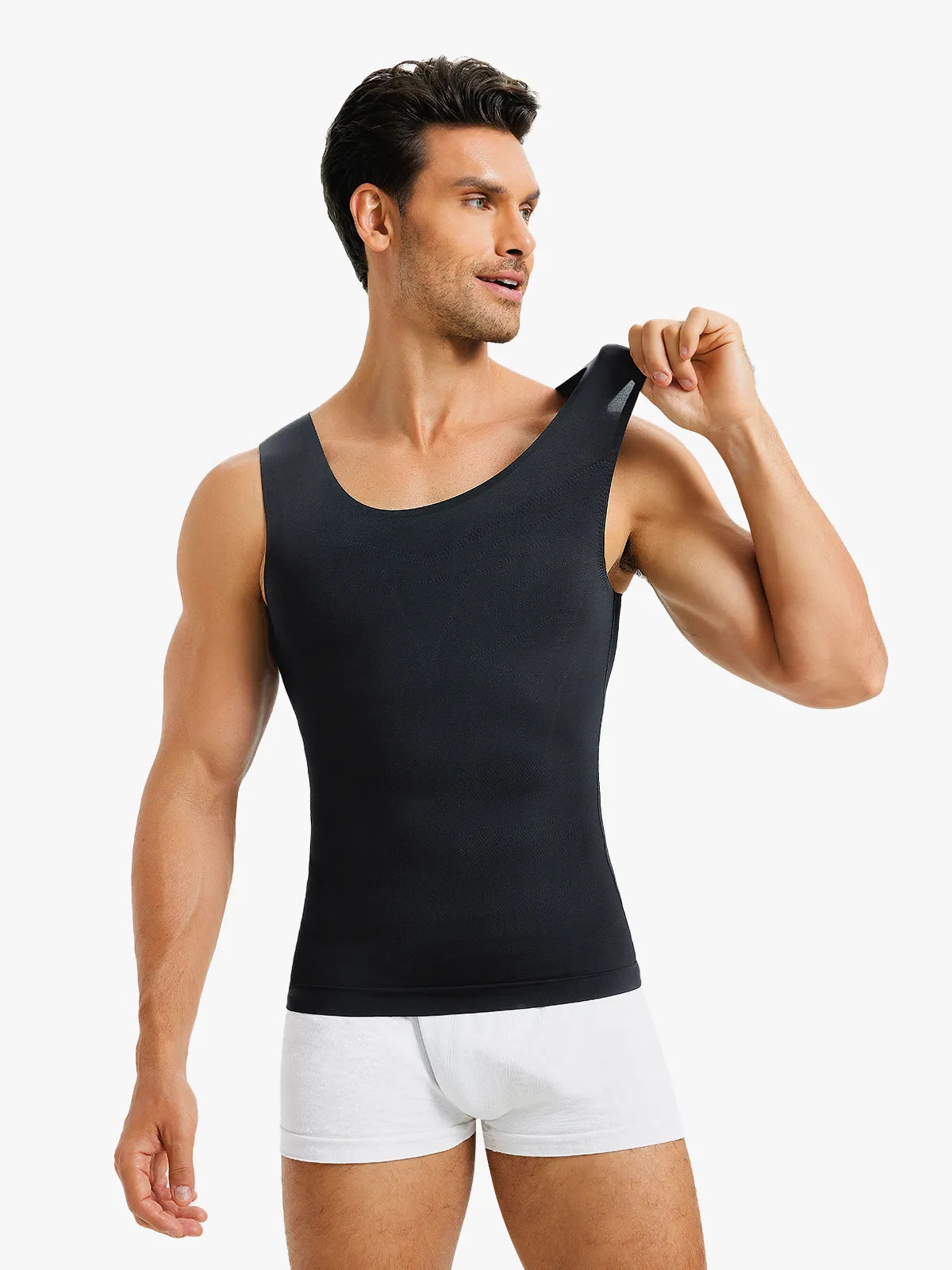 Hello - Men's Basic Compression Shapewear Tanktop