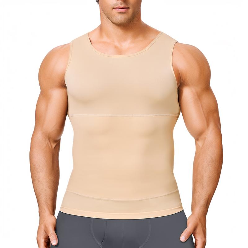 Hello - Men's Basic Compression Shapewear Tanktop